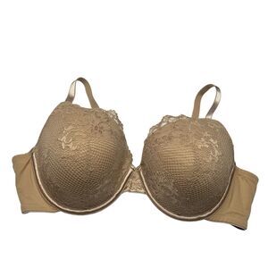Soma Tan Lace Lined Bra 36C